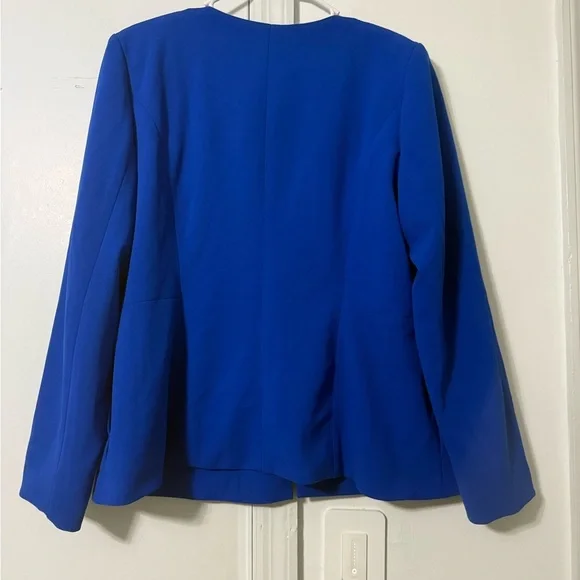 Dennis Basso Royal Blue Blazer - Picture 4 of 5
